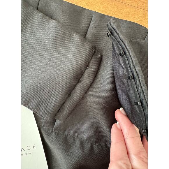 NWT SOLACE London Loletta Black Strapless High Low Top size 4 - Picture 11 of 13